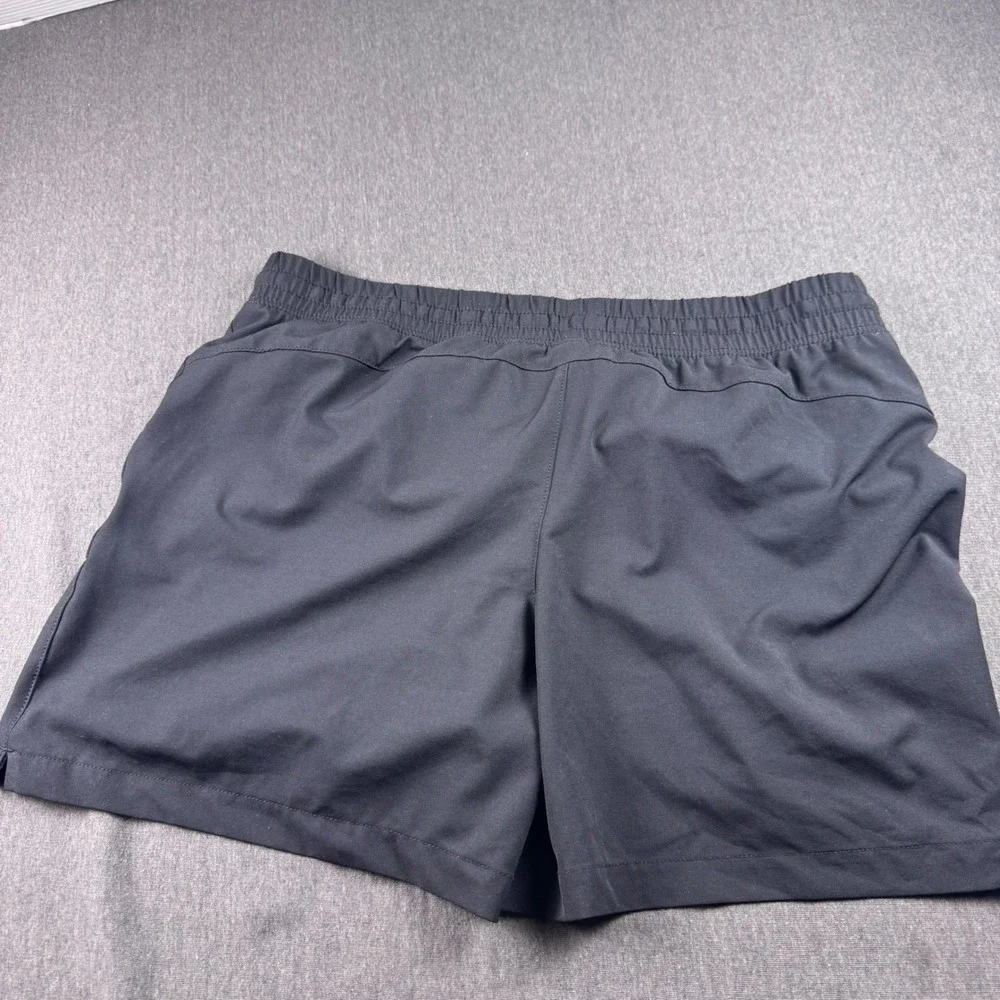 BCG Mens Athletic Workout‎ Shorts Black XL Elastic Drawstring Pockets 10659191